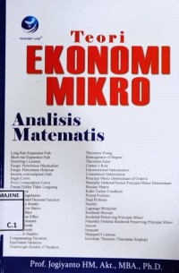 Image of Teori Ekonomi Mikro : Analisis Matematis