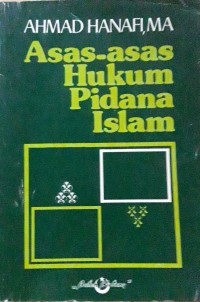 Image of Asas-asas Hukum Pidana Islam