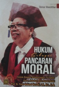 Image of HUKUM SEBAGAI PANCARAN MORAL