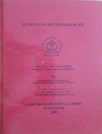 Image of Kumpulan Revisi Makalah : Mata Kuliah Ushul Fikih