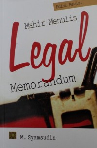 Image of Mahir Menulis Legal Memorandum