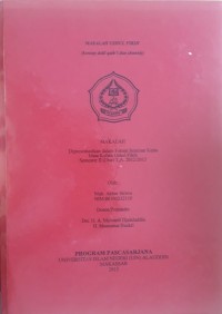 Image of Makalah Ushul Fikih (Konsep Dalil qath'i dan zhanniy)