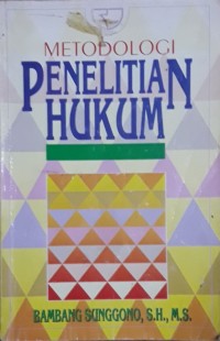 Image of Metodologi Penelitian Hukum