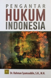 Image of Pengantar Hukum Indonesia