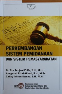 Image of PERKEMBANGAN SISTEM PEMIDANAAN DAN SISTEM PEMASYARAKATAN
