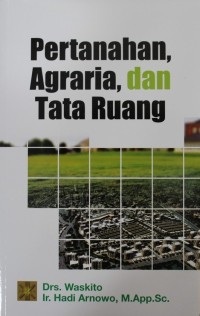 Image of Pertanahan. Agraria, dan Tata Ruang