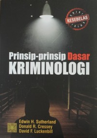Image of PRINSIP PRINSIP DASAR KRIMINOLOGI