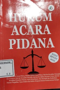 Image of Hukum Acara Pidana