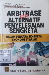Image of ARBITRASE DAN ALTERNATIF PENYELESAIAN SENGKETA