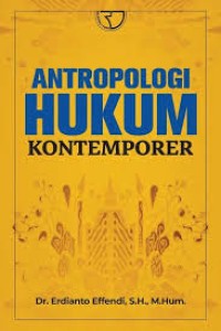 Image of Antropologi Hukum Kontemporer