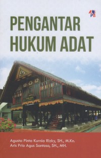 Image of Pengantar Hukum Adat